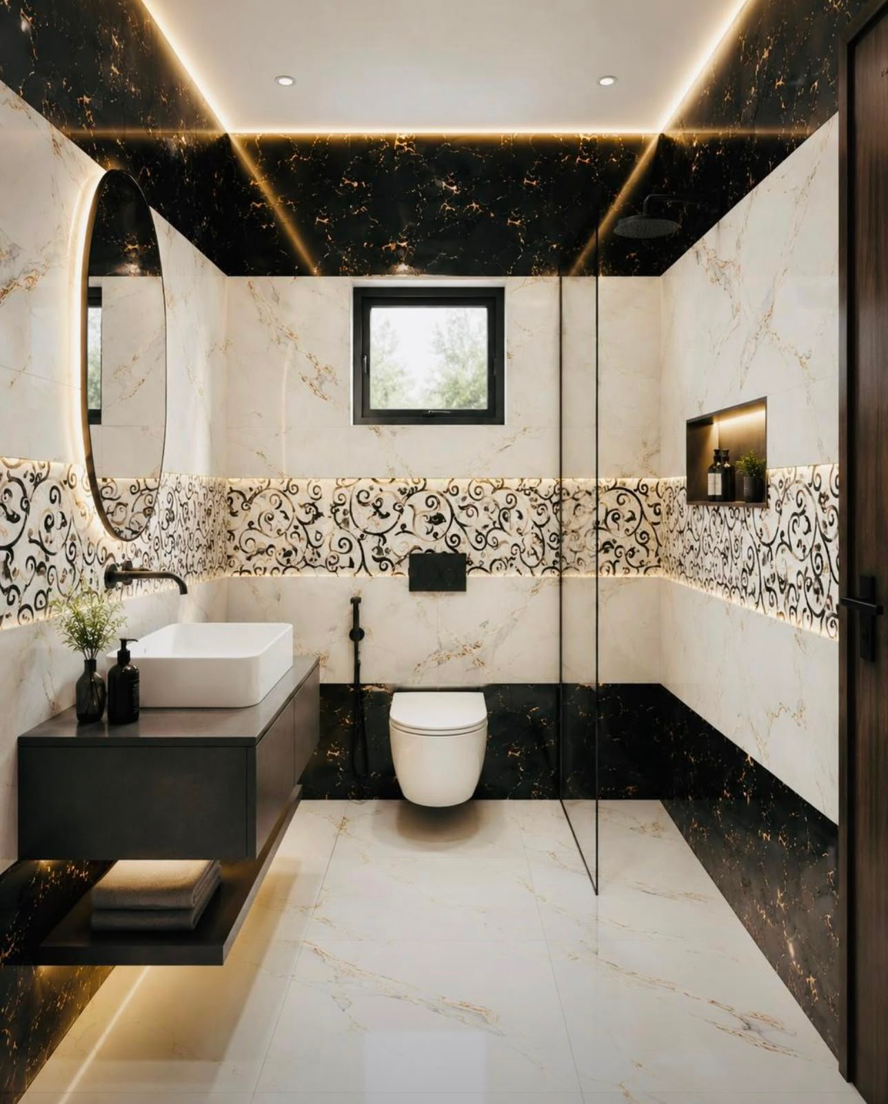 12x24 China Polish Tiles | Budget Friendly ✨ view 2